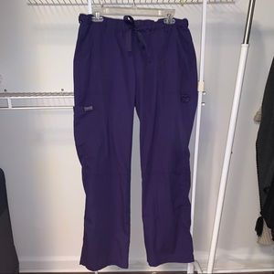 Cherokee scrub pants size M purple